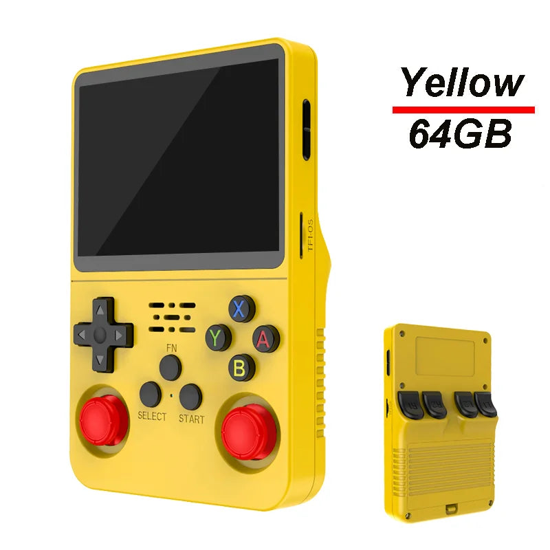 Handheld Game Console 3.5Inch IPS Screen 128G Classic Retro Consoles Arkos System Portable Pocket Video Game Player