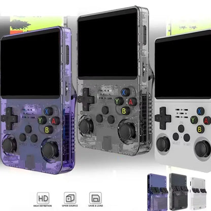 Handheld Game Console 3.5Inch IPS Screen 128G Classic Retro Consoles Arkos System Portable Pocket Video Game Player